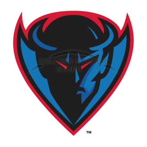 Design DePaul Blue Demons Iron-on Transfers (Wall Stickers)NO.4264